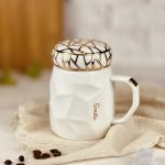 new style white ceramic mug