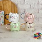 ceramic pig mugs