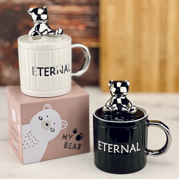 eternal bear ceramic mugs