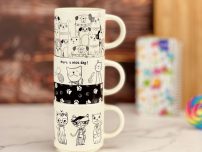 ceramic cat mugs all