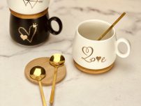 bamboo lid love cups details